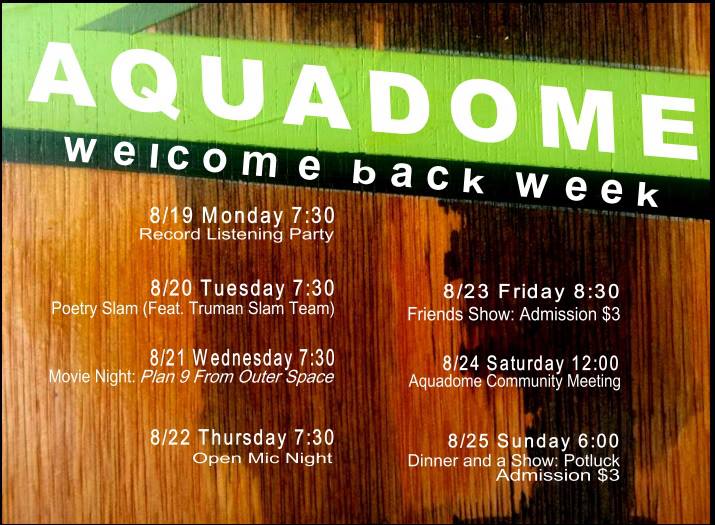 Welcome Back Week 2013